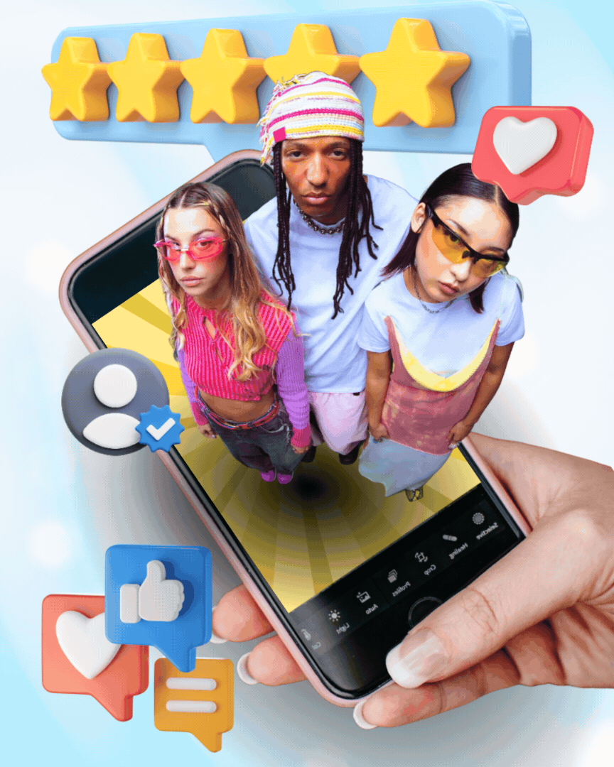 ScoreReviews 3D pop-out animation