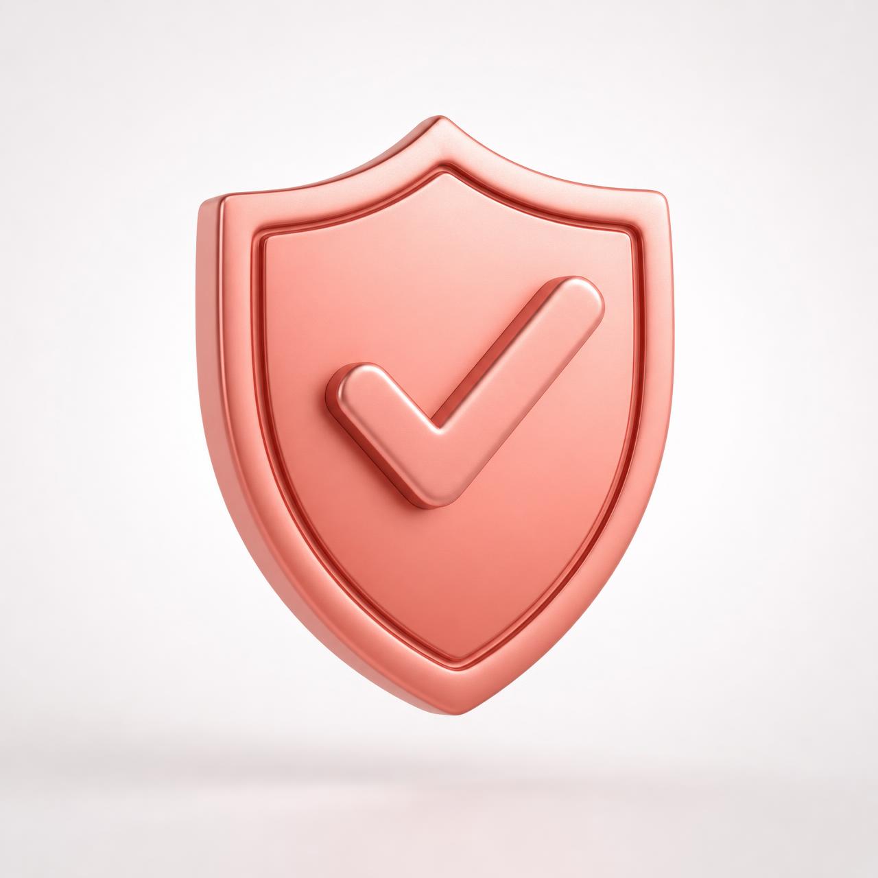 Verified shield badge